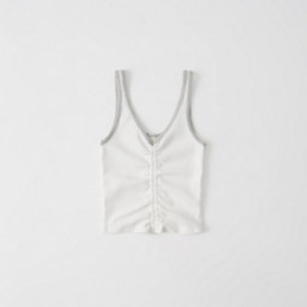 Womens
Ribbed Cinch Tank